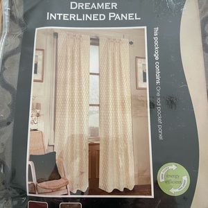 Two New Cotton Window Panels